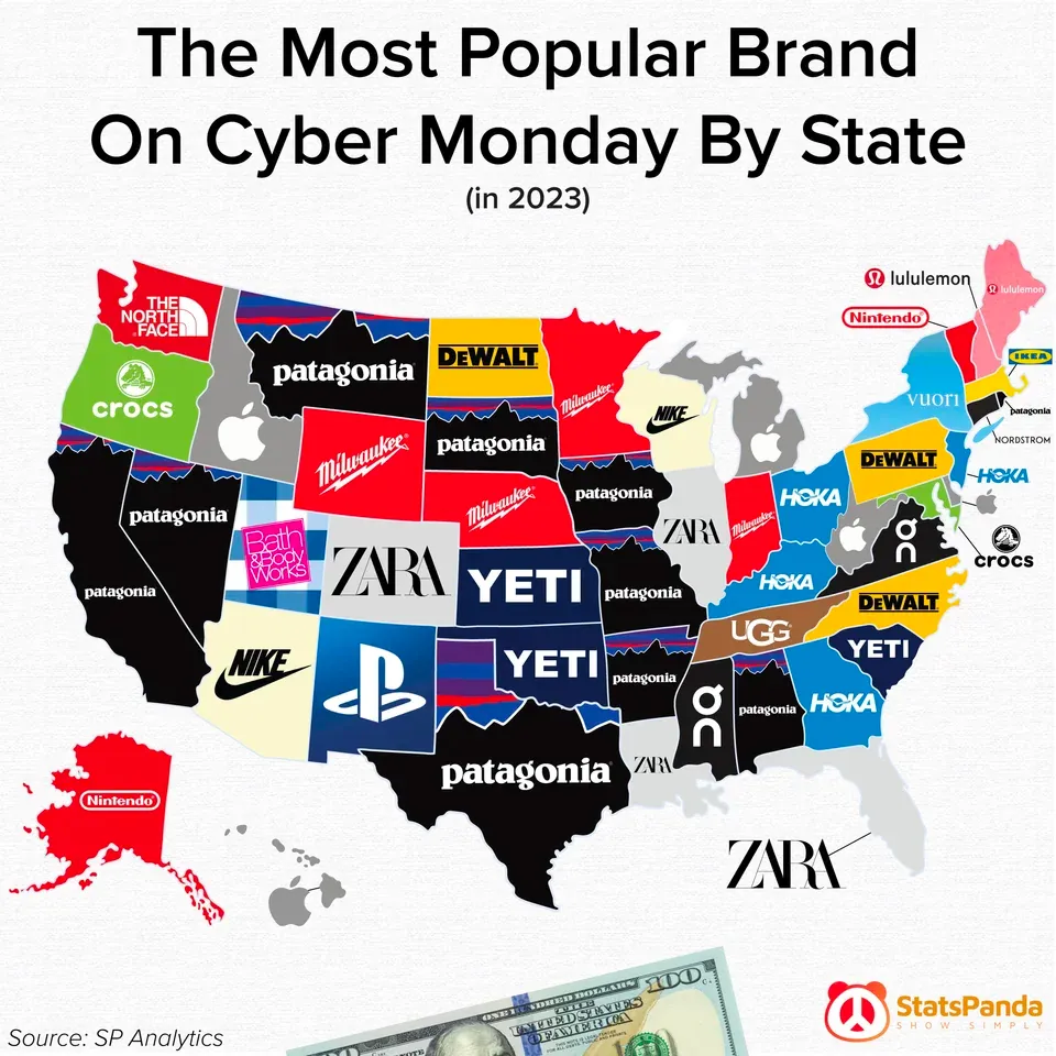 cyber monday visualization