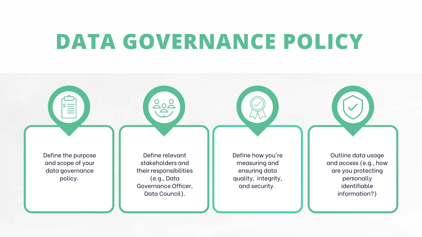 data governance policy