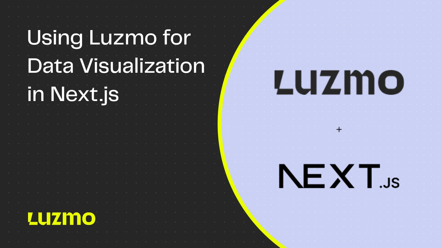Using Luzmo for Data Visualization in Next.js: A Set-up Guide