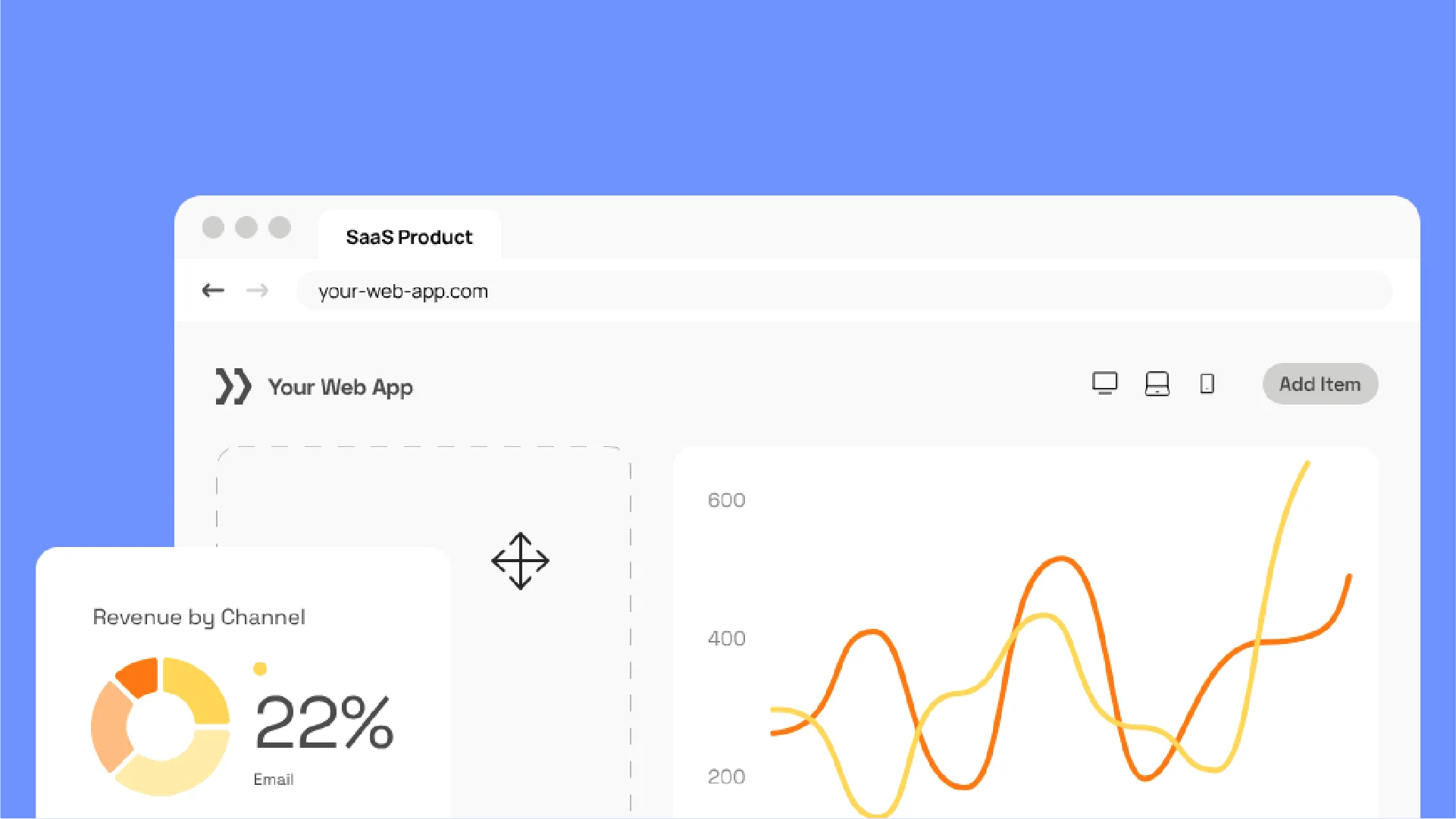 Embedded dashboard editor